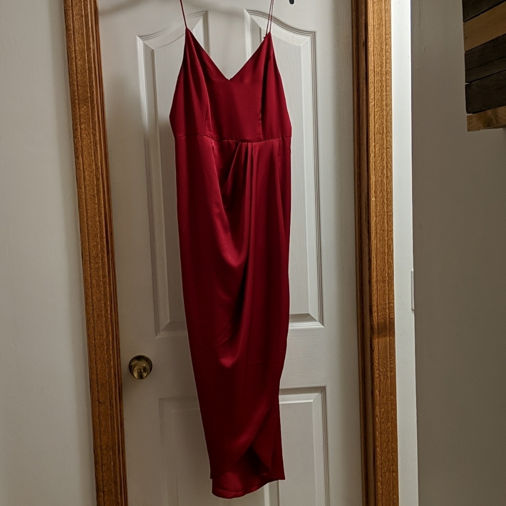Maroon/Merlot semi formal dress